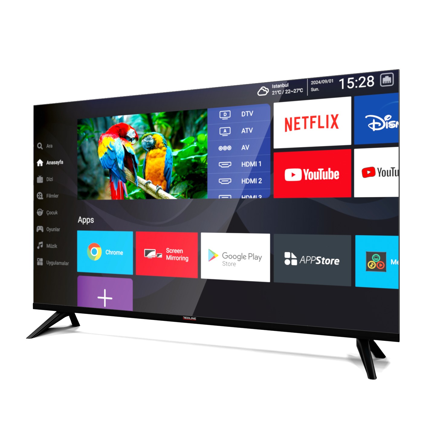 Üçkuyular Televizyon Airfel Servisi